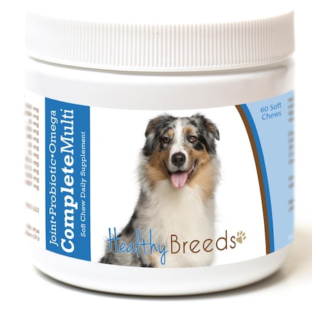 Healthy Breeds Australian Shepherd All in One Multivitamin Soft Chew, 60PK 192959007280